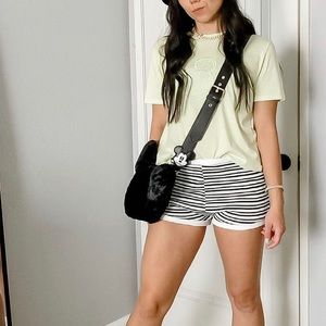 Zara ©Disney Mickey Mouse T Shirt Lime
